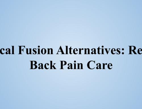 Is Your Annular Tear Causing Chronic Low Back Pain?